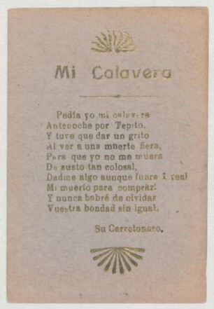6: Mi calavera