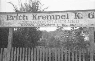 Emmendingen: Erich Krempel, Eisengroßhandlung
