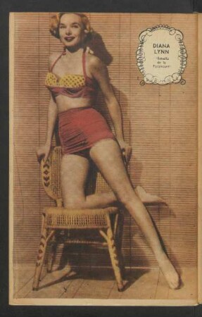 Diana Lynn (estrella de la Paramount) - [Fotografía]