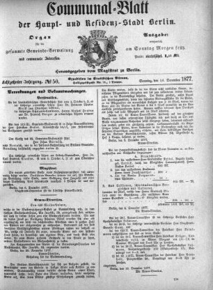 1877,50: No. 50, 16. Dezember 1877