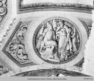 Deckenausmalung mit Szenen aus dem Leben des Heiligen Joseph : Brautwerbung Josephs