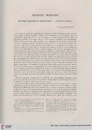 Chapitre troisième - Planches troisième et dix-neuvième - jugement dernier