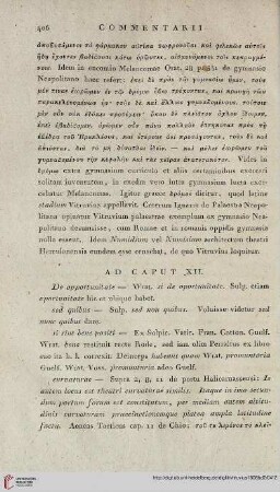Ad caput XII