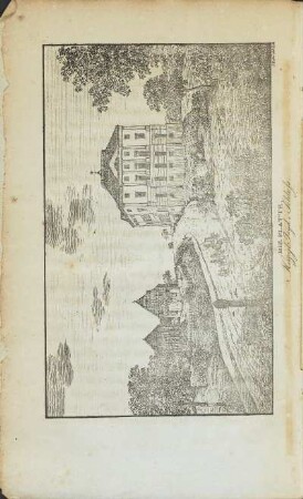 Illustration: Die Platte, Herzogl. Jagd-Schloss.