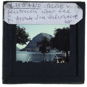 Luganer See,Monte San Salvatore