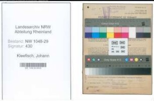 Entnazifizierung Johann Kleefisch , geb. 09.05.1897 (Beamter)