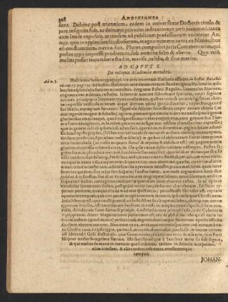 Ad Caput X. De reliquis Academiae membris.