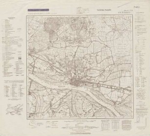 4103 (alte Nr.: 2278) Emmerich, Topographische Karte 1:25000 (4cm - Karte)
