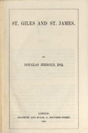 The writings of Douglas Jerrold, 1