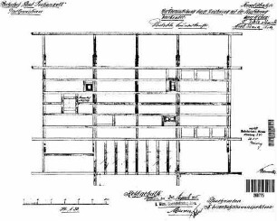 Bad Liebenzell: Empfangsgebäude Dachausbau Kehlgebälk