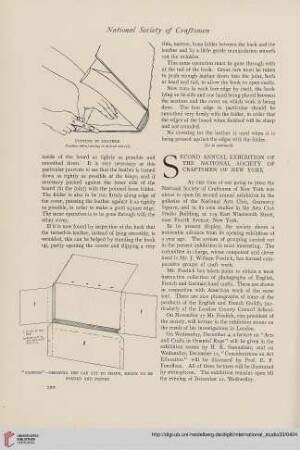Second annual exhibition of the National society of craftsmen of New York