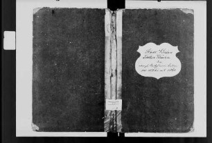 Baden-Baden, evangelische Gemeinde: Sterbebuch 1851-1860