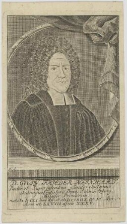 Bildnis des Georg Frieder. Meinhart