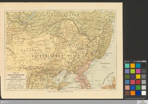 G. Freytag's Mongolei und Mandschurei : mit einem erläuternden Text