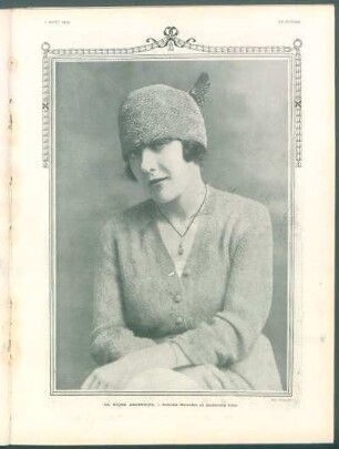 La mujer argentina. : Señorita Mercedes de Anchorena Cobo.