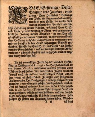 Entschuldigung Und endtliche bestendige Erklärung Doctoris Nicodemi Frischlini, gestelt an den löblichen Adel, Teutscher Nation, Jn wölcher lautter dargethon würdt, daß er in seiner Oratione de vita rustica ... den löblichen Adel anzutasten ... niemals bedacht gewesen