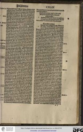 [C]antate domino canticum novum. Vetus homo, vetus canticum, novus homo, novum canticum, novum testamentum, novum canticum.