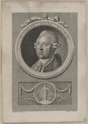 Bildnis des Iohann Georg Krüniz