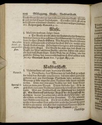 N. = Nachbarschafft – Noth