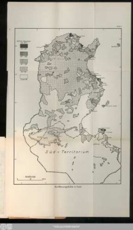 Bevölkerungsdichte in Tunis