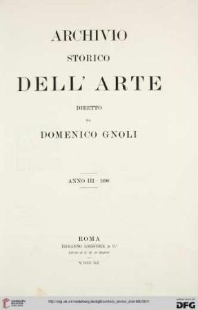 3: Archivio storico dell'arte
