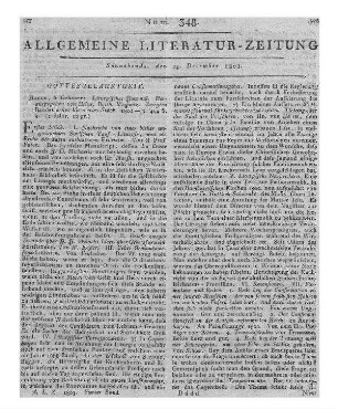 Liturgisches Journal. Bd. 2, St. 1-4. Hrsg. v. H. B. Wagnitz. Halle: Gebauer 1802
