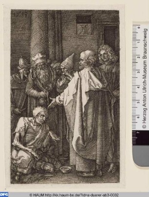 Petrus und Johannes heilen den Lahmen