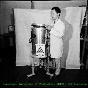Neutronen-Messapparatur des Instituts für Neutronenphysik und Reaktortechnik (INR)