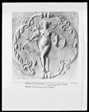Weibliche Wappenfigur, Wappen von Lothringen