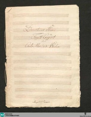 Concerto per il fagotto con orchestra : Op. 75