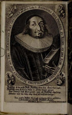 Johannes Rist Prediger zu Wedel