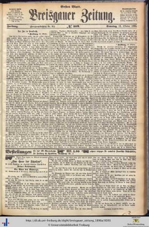 11.10.1896 (Erstes Blatt)
