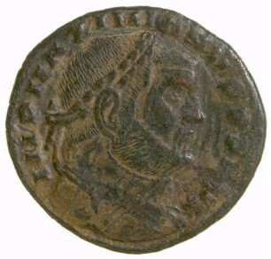 Münze, Follis, 309 - 310
