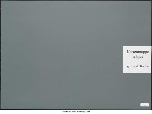 Südafrika, ganz und größere Teile : 1886-1890 : Kartensammlung