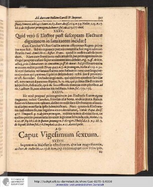Ad Caput Vigesimum sextum.