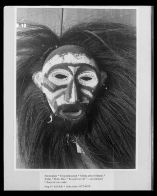 Maske eines Mannes