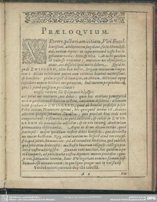 Praeloquium