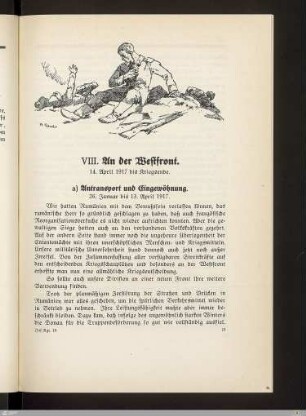 VIII. An der Westfront