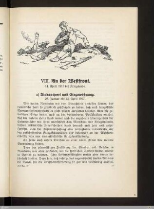 VIII. An der Westfront