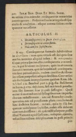 Articulus II.