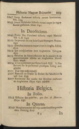 Historia Belgica