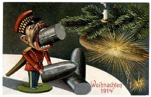 Kriegs-Erinnerungs-Karte: Ser.XIV,4 87236 Weihnachten 1914 (verboten)