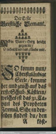 Der Erste Geistliche Demant