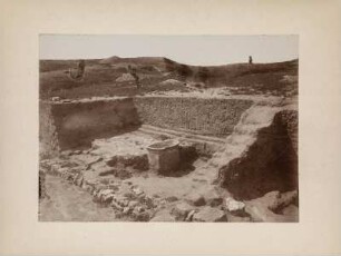 Antike Stadt Assur : Ruinen von der antiken Stadt Assur.