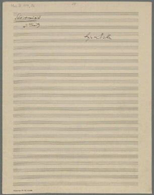 Quartets, Excerpts, vl (2), vla, vlc, op.20,1, LüdD p.445 - BSB Mus.N. 119,86 : Streichermusik // 2. Satz // Hugo Distler