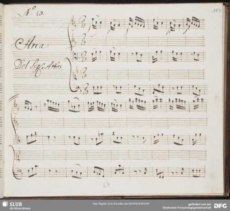 No. 8 Girolamo Abos - Artaserse <Non conosco in tal momento>