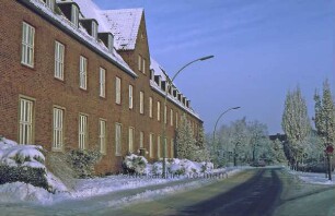 Bad Oldesloe: Mommsenstraße 11: Frontansicht im Winter