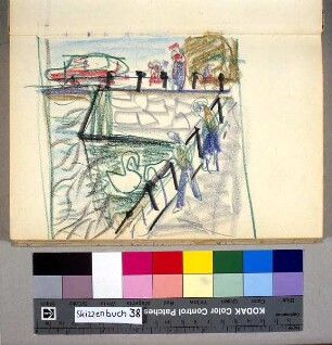Uferpromenade in Schaffhausen mit Schwänen