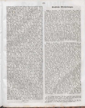 575-576 Kirchliche Mittheilungen