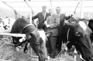 Freiburg im Breisgau: Eröffnung der Badischen Landwirtschaftsschau [mit Rolf Böhme]